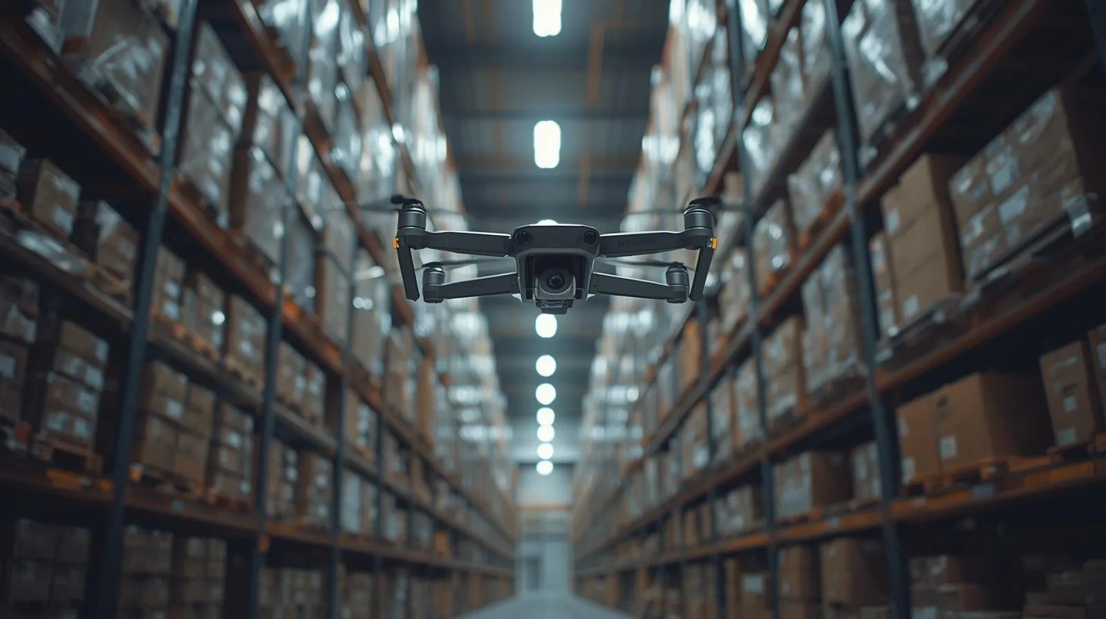 drone analysis of inventory states scanning inventory