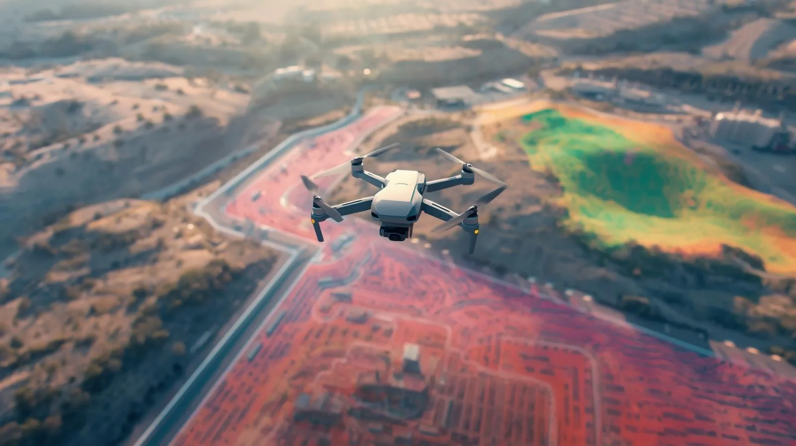 topographic drones precision mapping