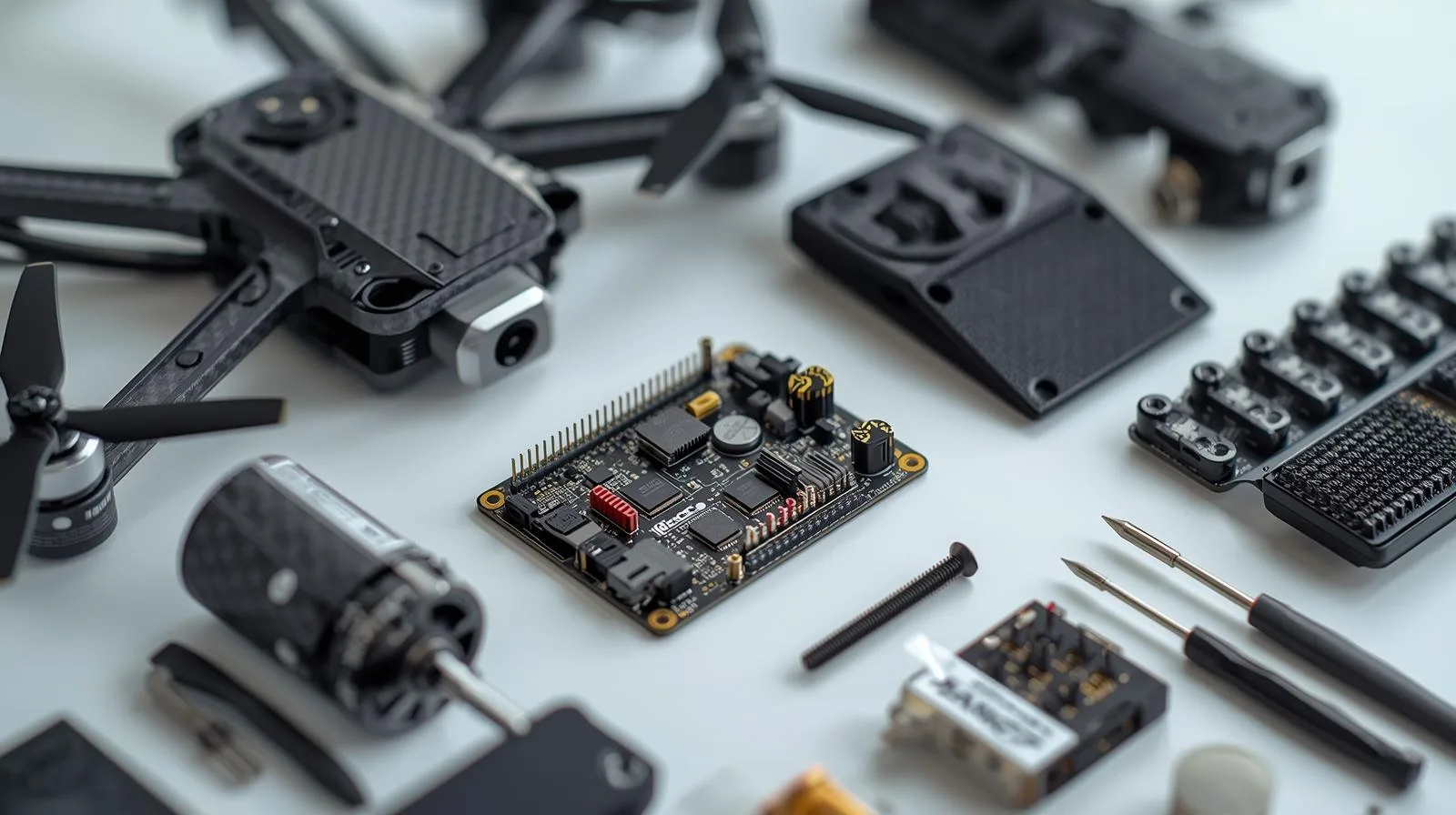 drone construction materials and technologies