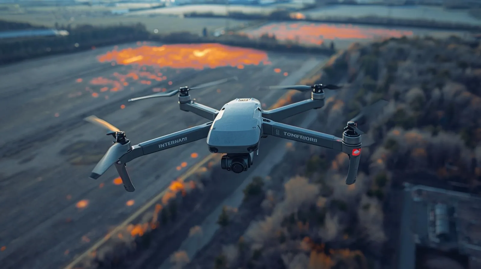 thermal imaging uav site monitoring 2025