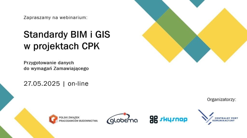 Webinar: BIM and GIS standards in CPK projects.