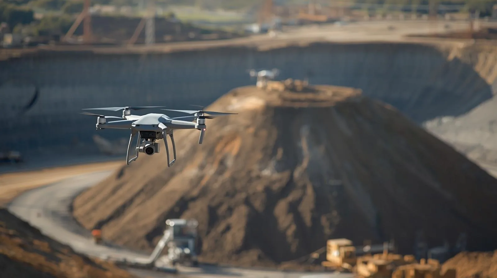 drone hald measurements construction