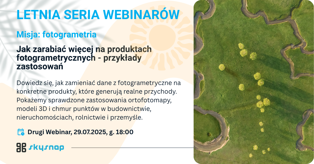 How to earn more from photogrammetric products