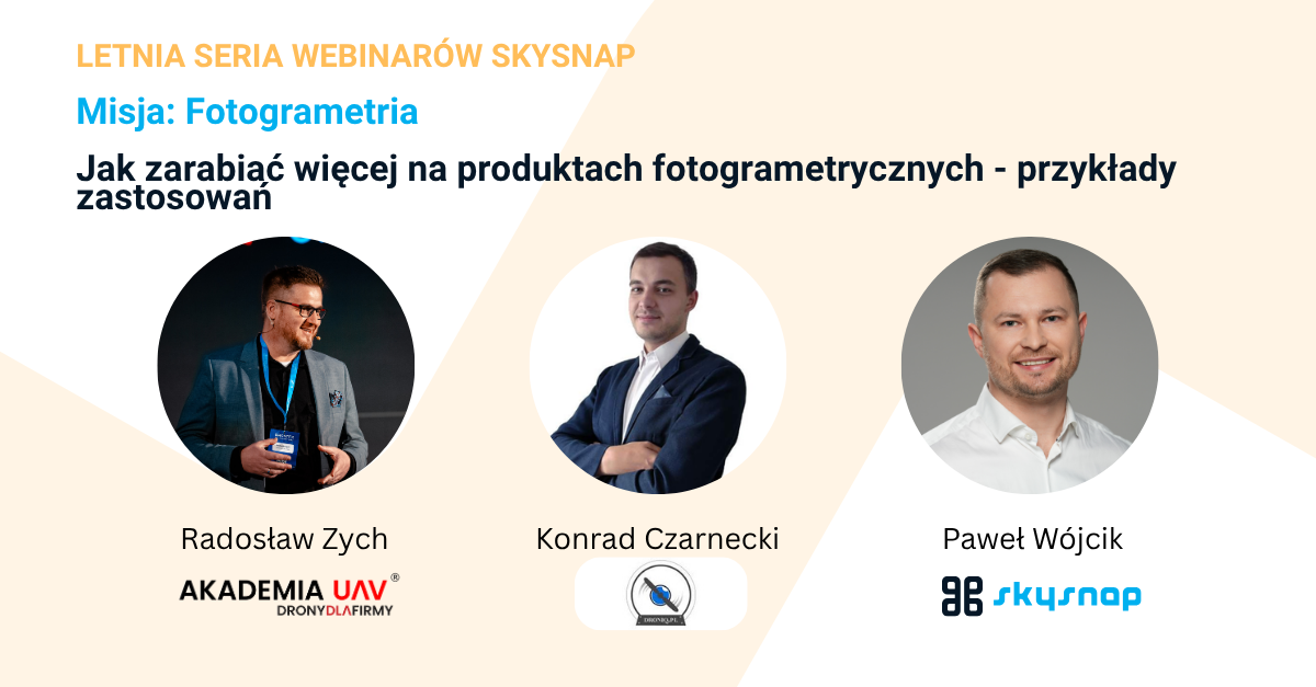 Webinar Earning with Drones, Photogrammetry Mission, photogrammetric services