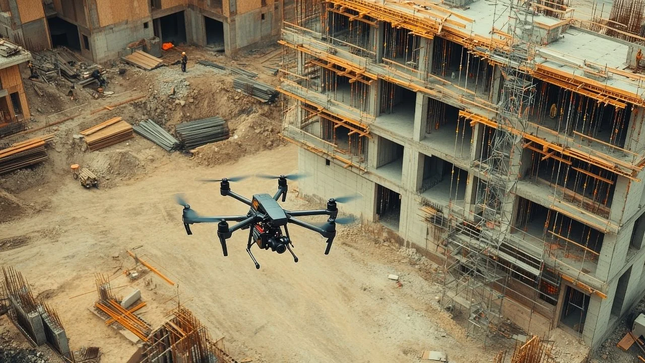 How do drones reduce the risk of construction disputes (evidence, documentation, deadlines)?